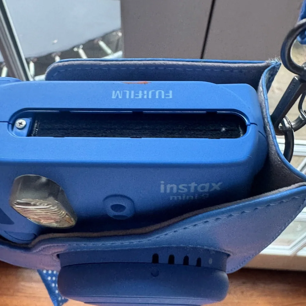 Instax Blue Simulated Camera for Instant Photography